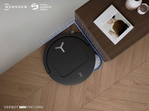 Robot hút bụi Ecovacs T50 Pro Omni sở hữu khả năng hút siêu mạnh 15000Pa