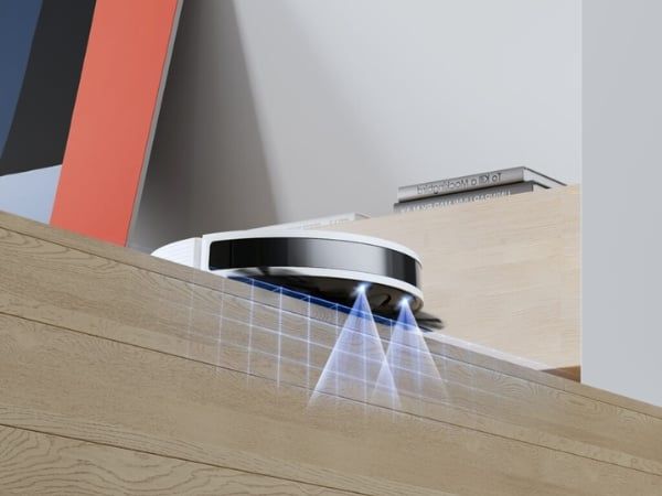 Robot hút bụi lau nhà Ecovacs Deebot N10 Vượt vật cản, chống rơi cầu thang