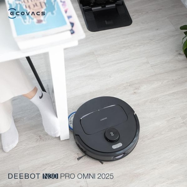 Robot hút bụi lau nhà Ecovacs Deebot N30 Pro Omni 2025 Công nghệ lập bản đồ TrueMapping 2.0
