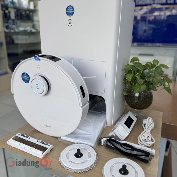 Robot hút bụi lau nhà Deebot T20e Omni được đánh giá là sản phẩm tối ưu về hiệu quả và giá cả năm 2024