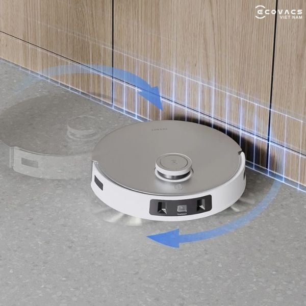 Robot hút bụi lau nhà Deebot T20e Omni có thể di chuyển và điều hướng quanh nhà bạn một cách dễ dàng.