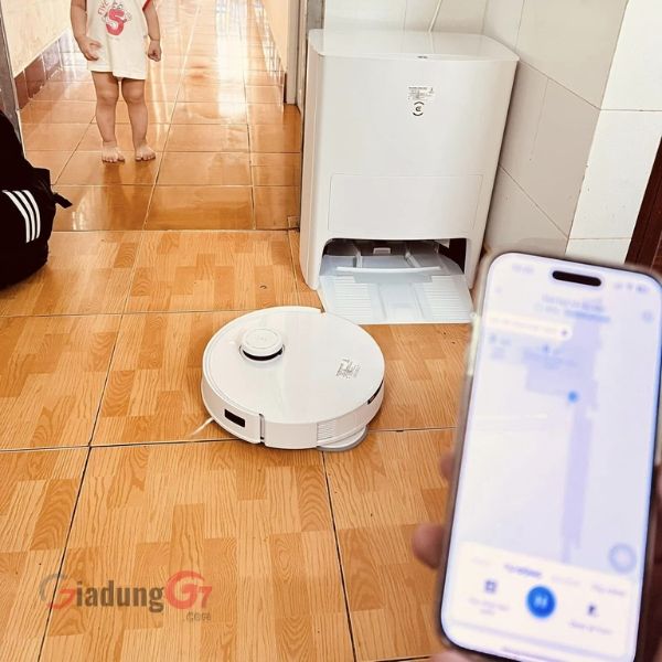 Robot hút bụi lau nhà Ecovacs Deebot T20e có Thiết kế riêng chế độ quản gia