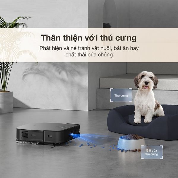 Robot hút bụi lau nhà Ecovacs Deebot X2 Combo thân thiện với môi trường