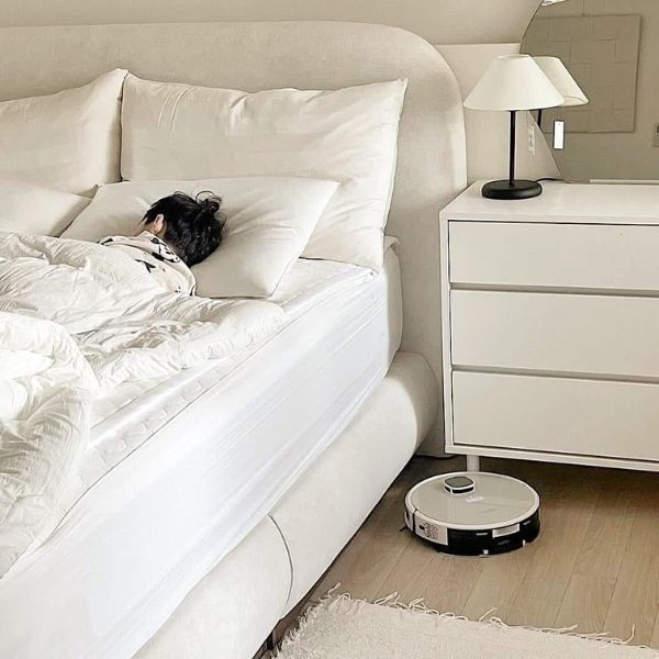 Robot hút bụi lau nhà Everybot Q3 Plus Điều hướng thông minh bằng cảm biến LDS LiDAR