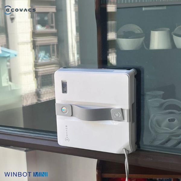 Robot lau kính Ecovacs Winbot mini Linh hoạt thích ứng với nhiều loại cửa sổ