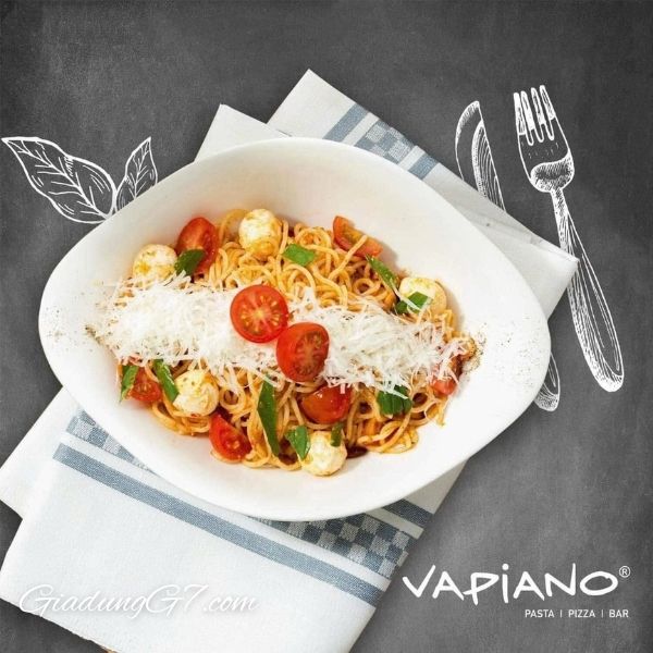 Set 2 bát Villeroy & Boch Vapiano Salad 21x17 cm Phục vụ salad, trái cây hoặc rau trong bát hình bầu dục theo cách đặc biệt đầy phong cách.