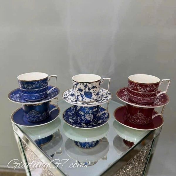 Set 2 bộ tách đĩa kèm thìa UK TEMPI Quà tặng chu đáo và độc đáo
