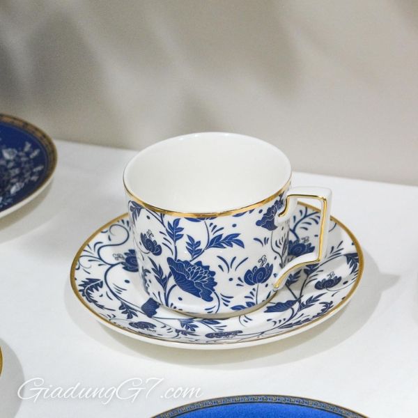 Set 2 bộ tách đĩa kèm thìa UK TEMPI Quà tặng chu đáo và độc đáo