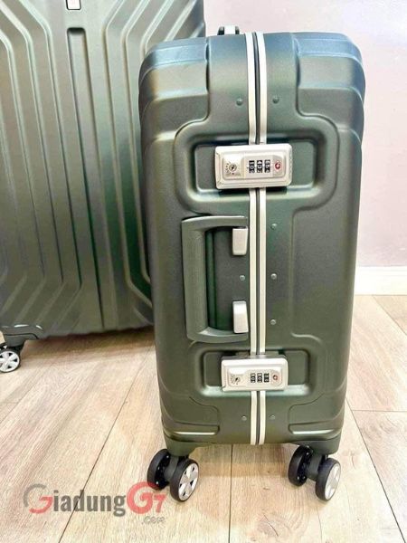 Set 2 Vali Samsonite TruFrame size 20/28 màu oliu