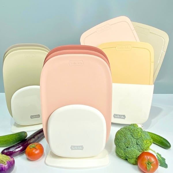 Set 3 thớt TPU SalleMa - Hàn Quốc – Nhỏ Gọn, An Toàn, Tinh Tế Chuẩn Hàn Quốc
