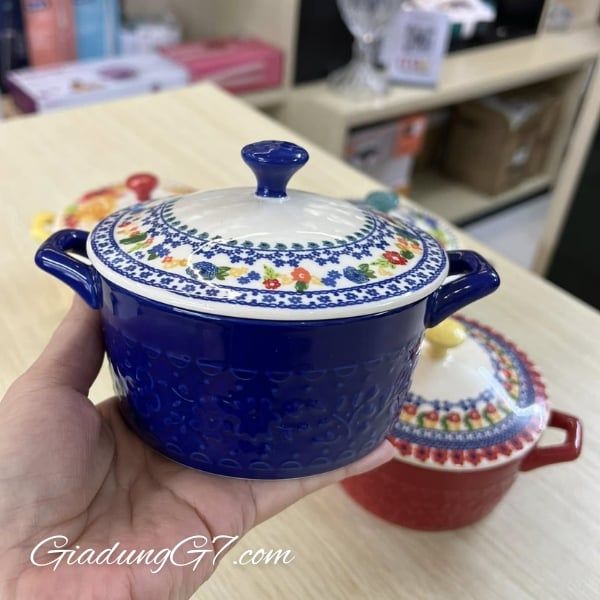 Set 4 nồi sứ mini The Pioneer Woman Kết Hợp Với Bộ Sưu Tập Pioneer Woman