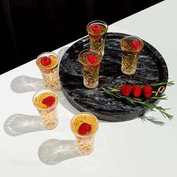 Set 6 ly pha lê Killarney Trinity Fluted 59ml Hoàn hảo như một món quà tặng bạn bè