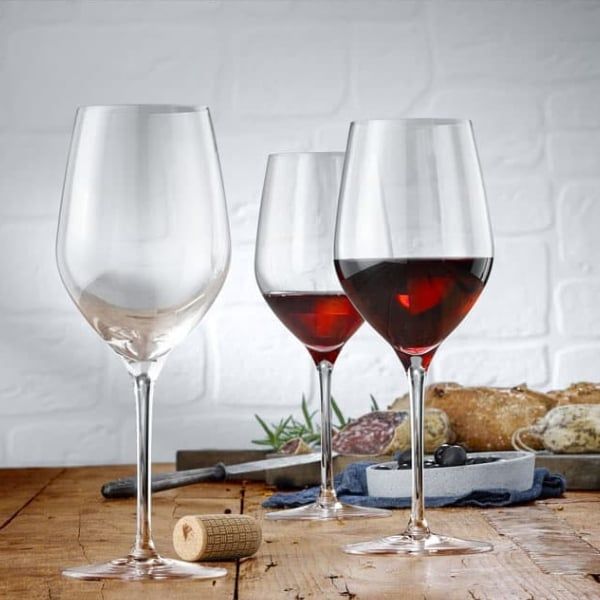 Set 6 ly vang đỏ WMF Easy Plus 450ml 0910039990  6 ly rượu vang đỏ (dung tích 450 ml, cao 22 cm).