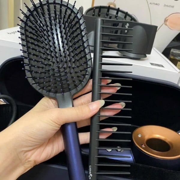 Set lược gỡ rối và lược bàn chải mái chèo Dyson - 4 màu