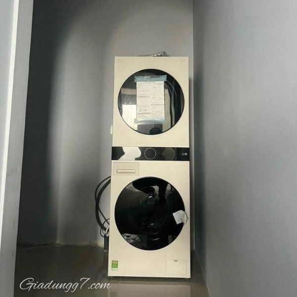 Tháp giặt sấy LG WashTower WT1410NHE Diện mạo sang trọng, thời thượng