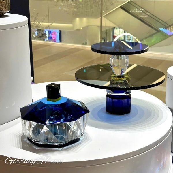 Thố pha lê màu siêu cao cấp Grand New Reflections Copenhagen 20cm