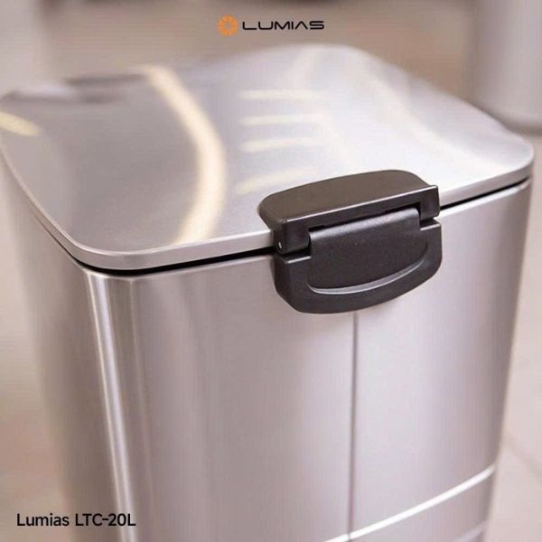 Thùng rác đạp chân Lumias LTC-20L Kháng khuẩn và chống bám bẩn, đảm bảo vệ sinh