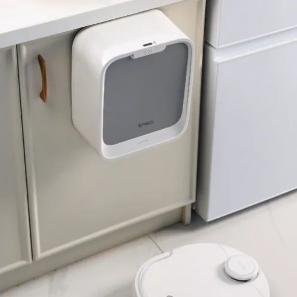 Thùng rác treo tủ bếp cảm biến Elpheco ELPH563 7L công tắc nghiêng về phía trước, cảm biến hồng ngoại mở nắp tức thì