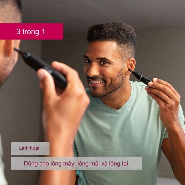 Tông đơ Beurer MN2X Chống nước theo tiêu chuẩn IPX4, giúp cho việc vệ sinh được dễ dàng