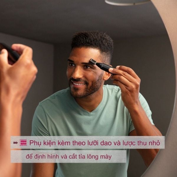 Tông đơ Beurer MN2X Chống nước theo tiêu chuẩn IPX4, giúp cho việc vệ sinh được dễ dàng