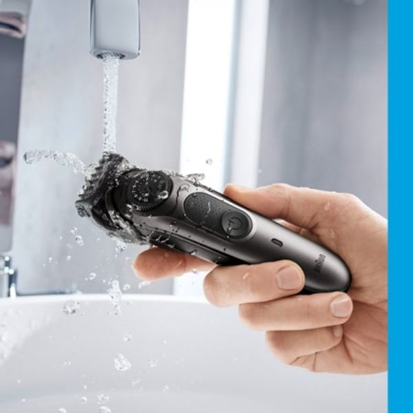 Tông đơ Braun Trimmer 3 BT3242 Dễ dàng vệ sinh dưới nước.