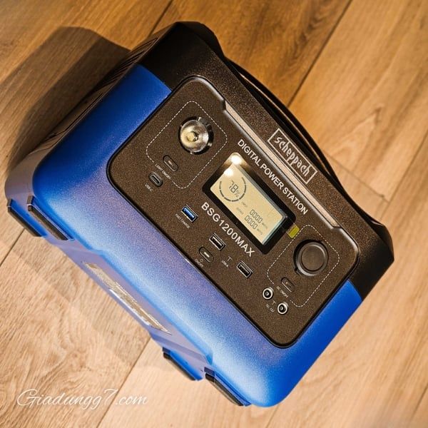 Scheppach Powerstation BSG1200MAX luôn đặt yếu tố an toàn lên hàng đầu với sản phẩm của mình.