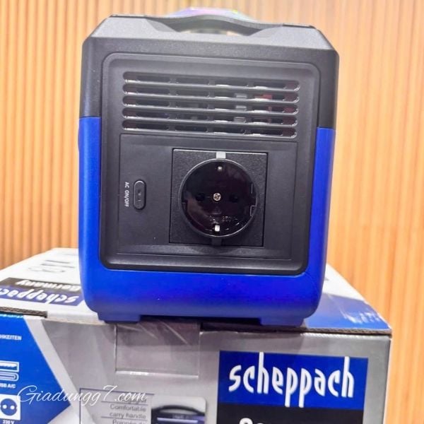 Scheppach BSG600MAX có thể cung cấp nguồn điện liên tục cho nhiều thiết bị trong một khoảng thời gian dài mà không cần lo lắng về việc sạc lại quá thường xuyên.