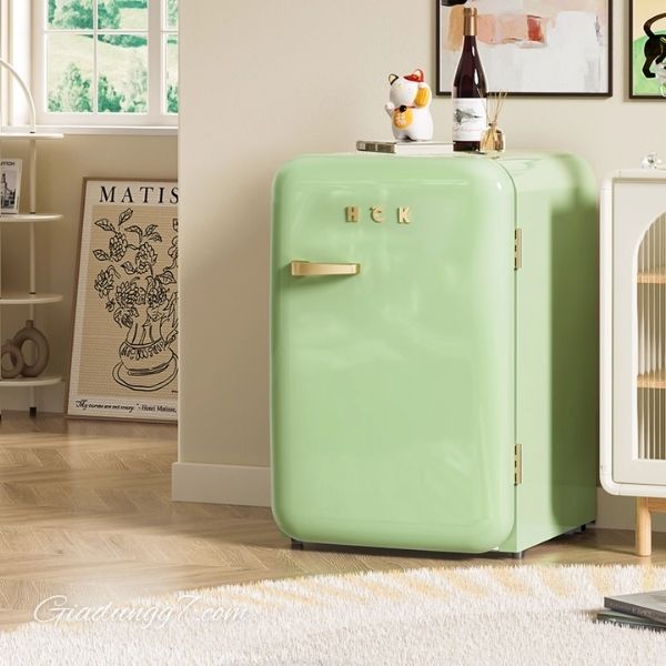 Tủ lạnh HCK 107L - Màu Xanh Mint&nbsp;Hiệu Suất Làm Lạnh Và Đông Lạnh Vượt Trội