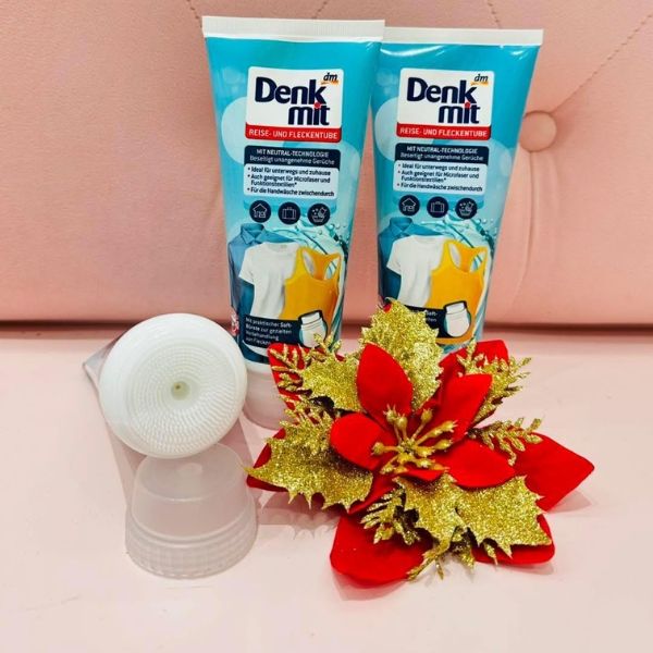 Sử dụng kem giặt tẩy Denkmit rất dễ dàng và hiệu quả