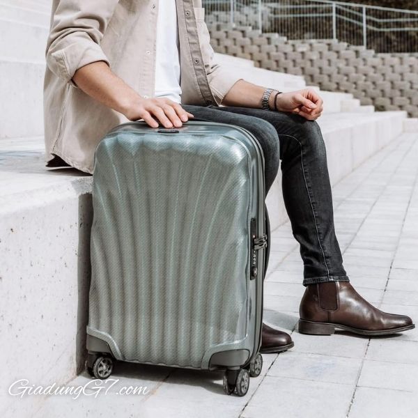Vali Samsonite C-Lite size 20 màu xanh Metallic - Thiết kế tinh xảo tạo nên sự tự tin