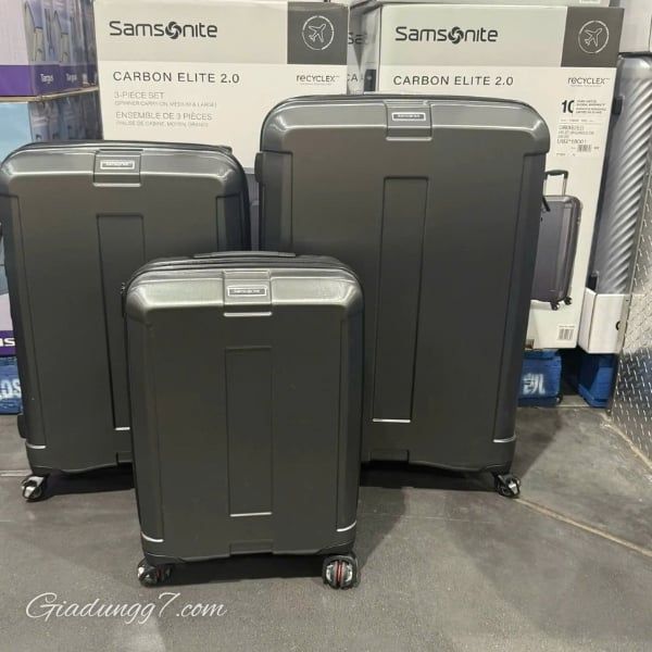 Vali Samsonite Carbon Elite - Đối tác bền bỉ cho những chuyến phiêu lưu đầy hứng khởi