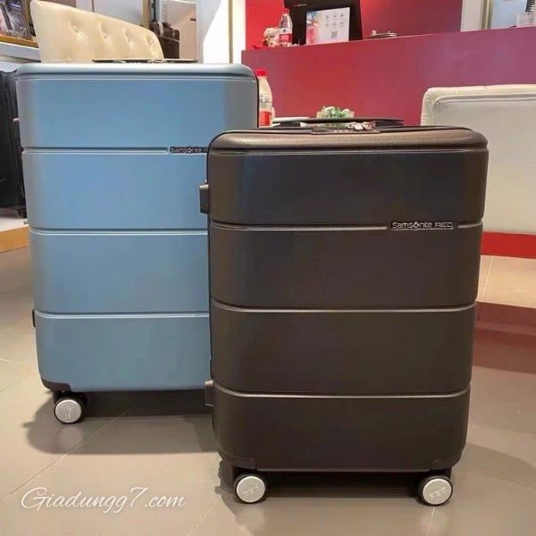 Vali Samsonite Intech Chất liệu polycarbonate cao cấp – bền bỉ, nhẹ và chống va đập