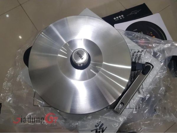 Chảo Woll Diamond XR Logic 28cm nắp inox có Chất liệu cao cấp, bền chắc