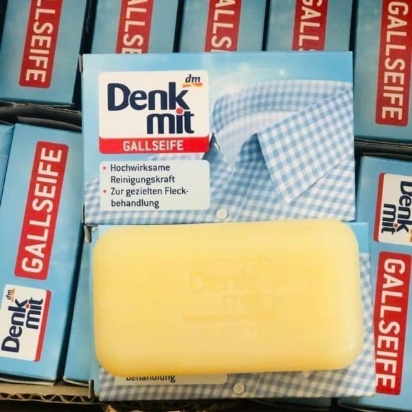 Xà phòng làm sạch cổ áo Denkmit 100g An toàn cho mọi loại vải