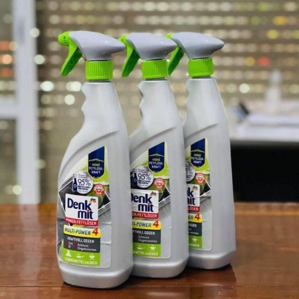 Xịt vệ sinh đa năng Denkmit Fett 750ml dễ sử dụng và an toàn