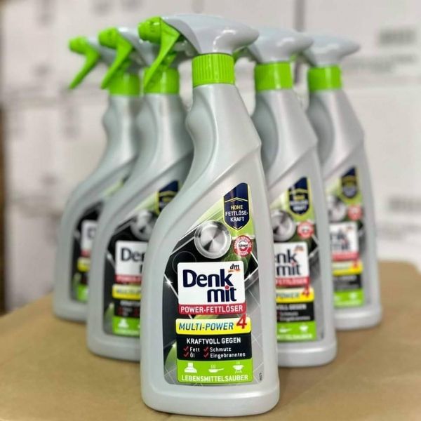 Xịt vệ sinh đa năng Denkmit Fett 750ml hoàn hảo cho vệ sinh căn nhà của bạn
