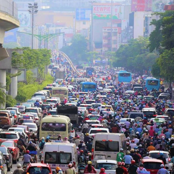 Phương tiện giao thông gây ô nhiễm không khí