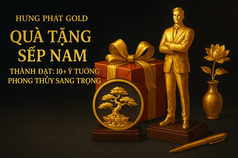 Quà Tặng Sếp Nam Thành Đạt: 10+ Ý Tưởng Phong Thủy Sang Trọng