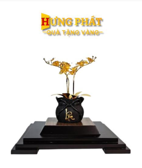 Tranh chữ Tâm dát vàng - Hưng Phát Gold