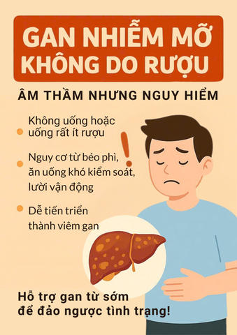Gan nhiễm mỡ không do rượu: âm thầm, nguy hiểm, nhưng có thể đảo ngược nếu phát hiện sớm
