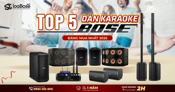 Top 5 dàn âm thanh Karaoke Bose chính hãng chất lượng đỉnh cao đáng mua nhất 2025