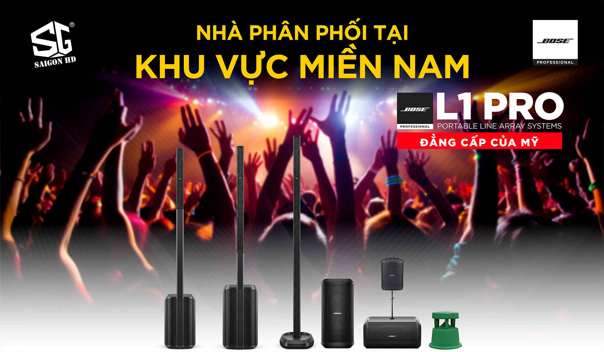SAIGON HD - Nhà phân phối ủy quyền chính thức của Bose tại Việt Nam
