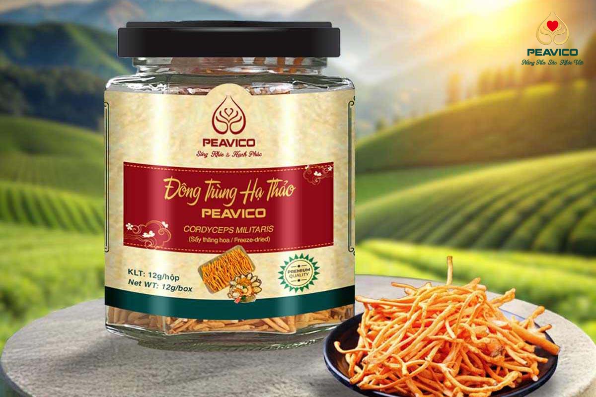 đông trùng hạ thảo Peavico
