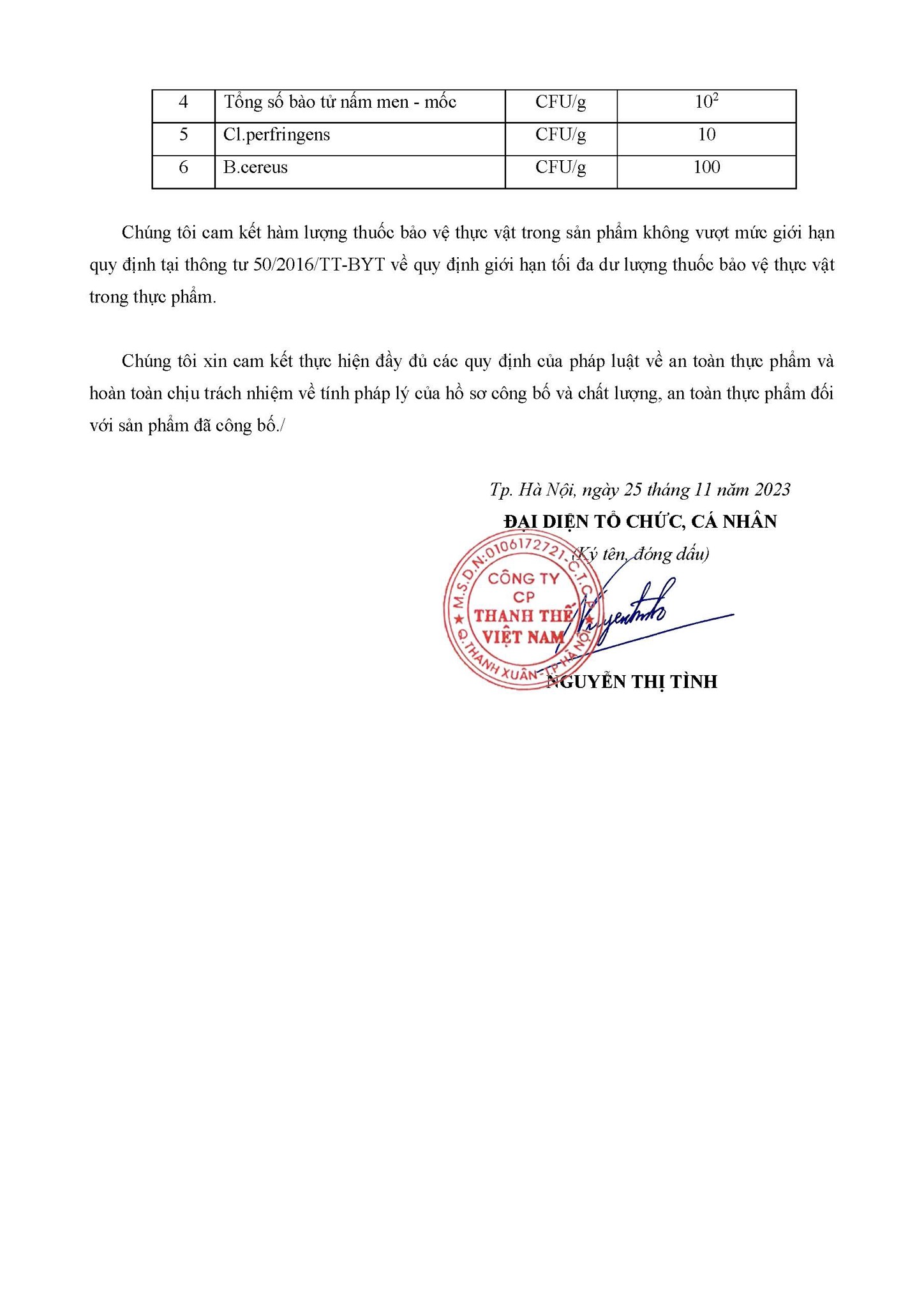 HS TCB Đông trùng hạ thảo PEAVICO