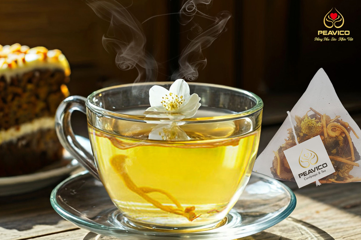 trà đông trùng hạ thảo