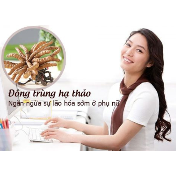 Tác dụng của Đông Trùng Hạ Thảo với Phụ Nữ.