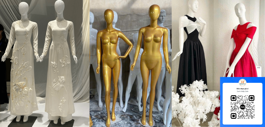 Manocanh nữ giá rẻ – Mẫu đẹp, đa dạng cho shop thời trang