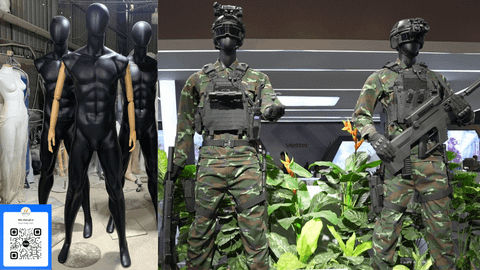 Manocanh thể thao có khớp tay – Giải pháp trưng bày linh hoạt, chuyên nghiệp cho mọi cửa hàng