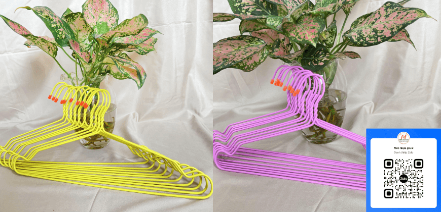 Móc Nhựa Cho Dịch Vụ Giặt Đồ Khách Sạn | Đồng Bộ, Sang Trọng, Giá Sỉ