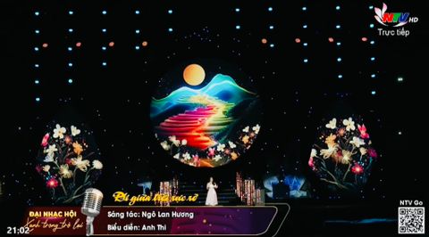 Ca khúc : ĐI GIỮA TRỜI RỰC RỠ | Thể Hiện: Anh Thi -  Sáng Tác : Ngô Lan Hương